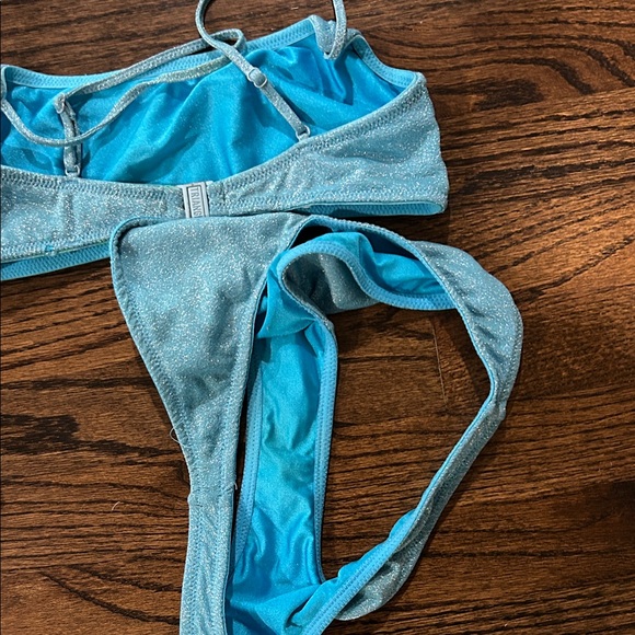 Triangl Blue Glitter Bikini Set - Picture 7 of 7